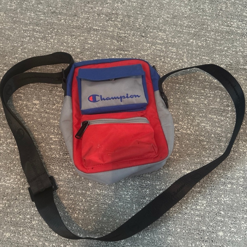 Champion color block shoulder bag